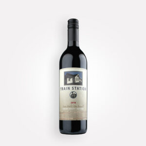 Bottle of Côte Bonneville 2018 Train Station Red Wine from Washington's Yakima Valley