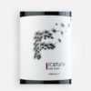 Front label close-up of Fortuity Cellars 2018 DuBrul Vineyard Syrah wine from Washington's Yakima Valley