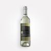 Back bottle view of L'Objet 2019 Comstock Vineyard Sauvignon Blanc wine from Sonoma California’s Dry Creek Valley