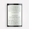 Back label close-up of T2 Cellar 2017 Cabernet Sauvignon DBR Clone 8 wine from Washington's Rattlesnake Hills