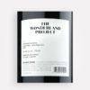 Back label close-up of The Wonderland Project 2019 No. 9 Cabernet Sauvignon Special Selection wine from California's Atlas Peak AVA in Napa Valley