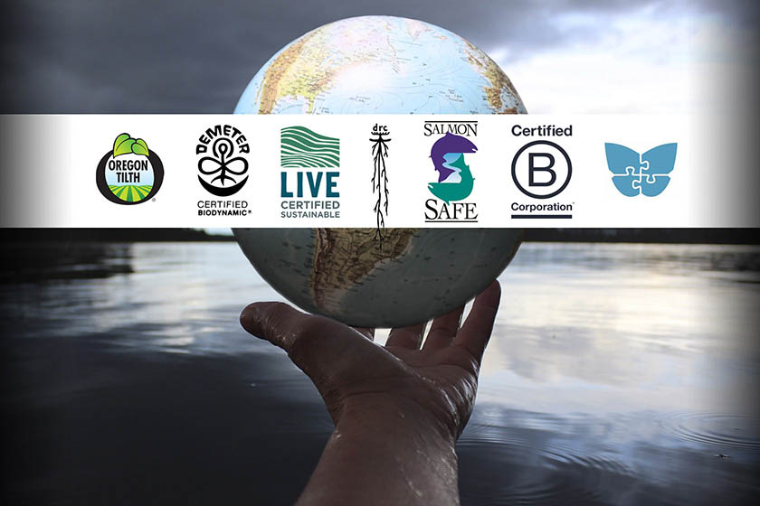 Responsible Planet certification logos