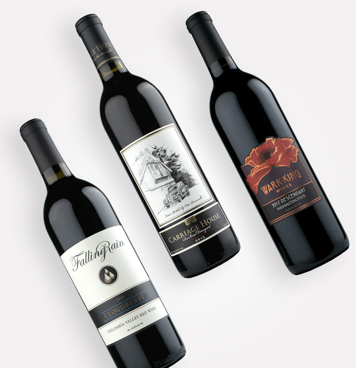 Rising Wines Collective Women of Wine bundle of perfectly aged red wines