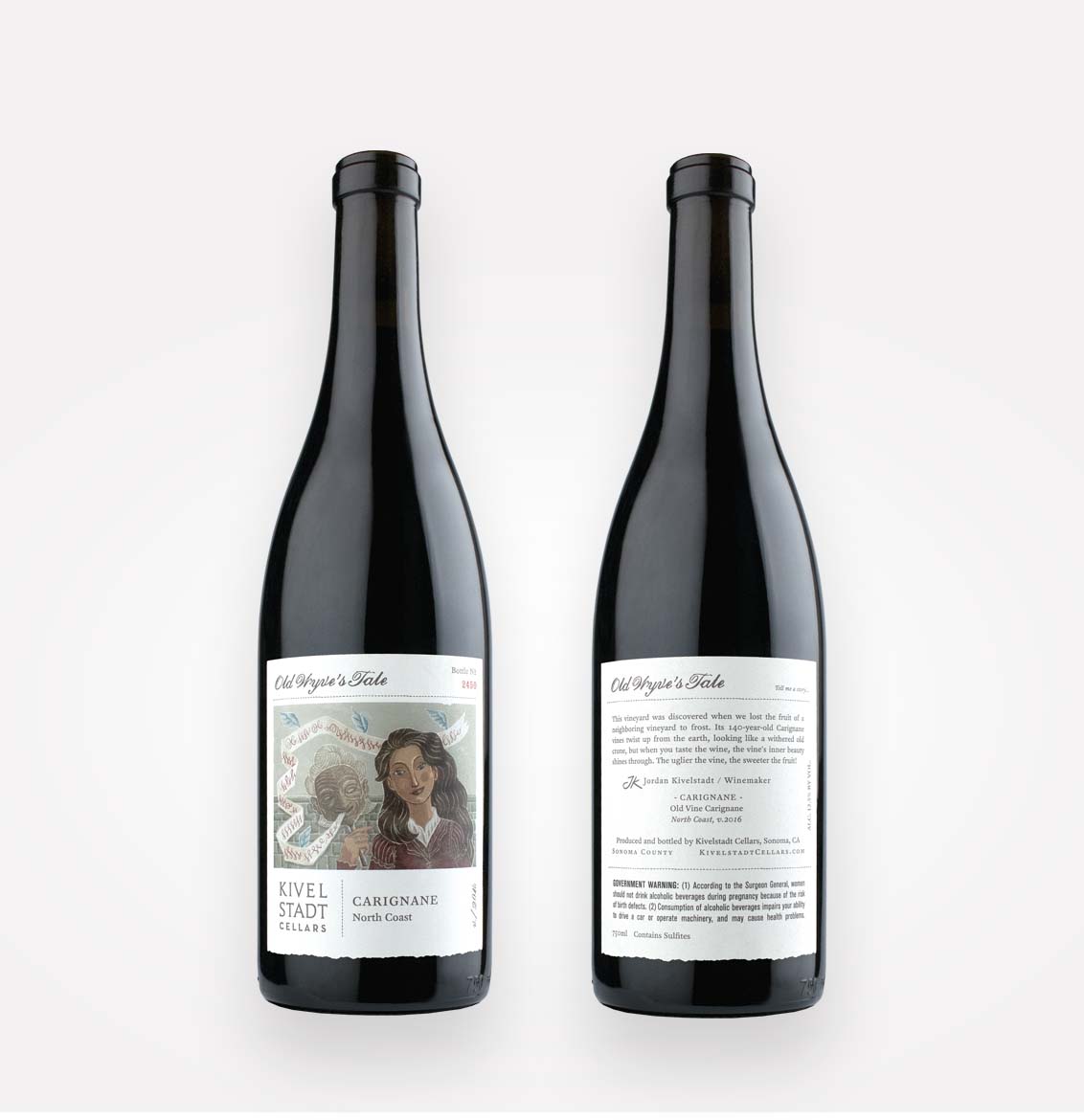 Kivelstadt Cellars 2016 Old Wyve's Tale Carignane in the Rising Wines Collective Spooktacular Wine Collection